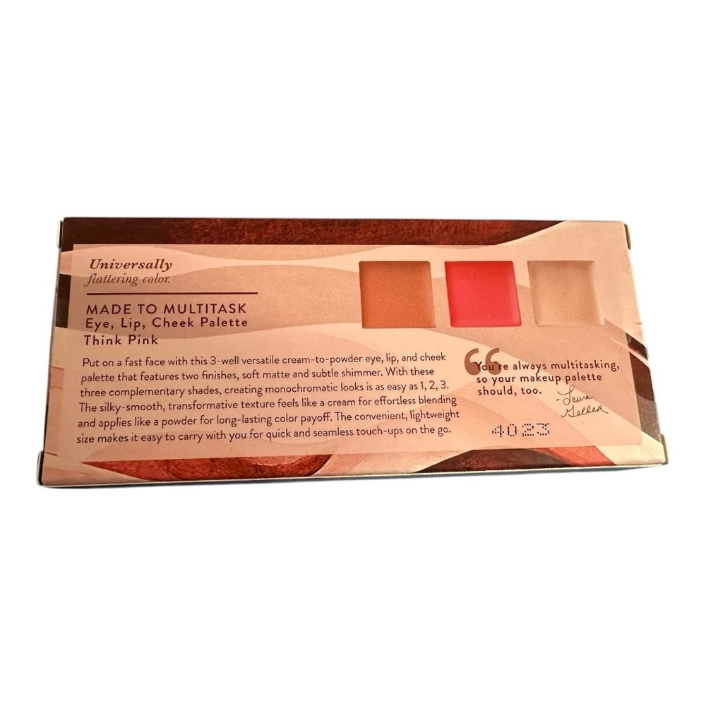 Laura Geller Beauty
Made to Multitask Eye, Lip, Cheek Palette, Think Pink - Picture 3 of 3